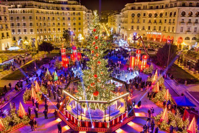 Χριστούγεννα στη Θεσσαλονίκη (δεχόμαστε κουπόνια ΟΠΕΚΑ)